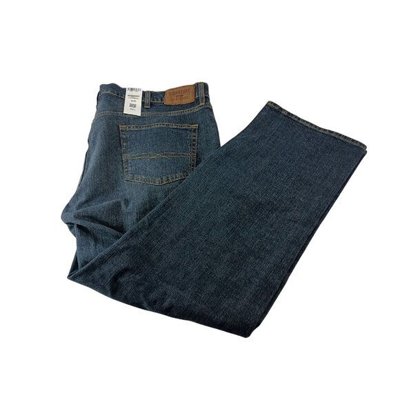 Signature Gold Levi Strauss Relaxed Blue Jeans Men's Sz. 44x30 - Picture 8 of 8